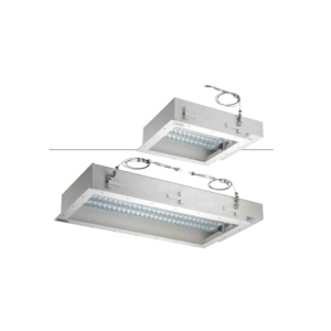 Explosion Proof Fluorescent Recessed Ceiling Light (Battery back-up)
